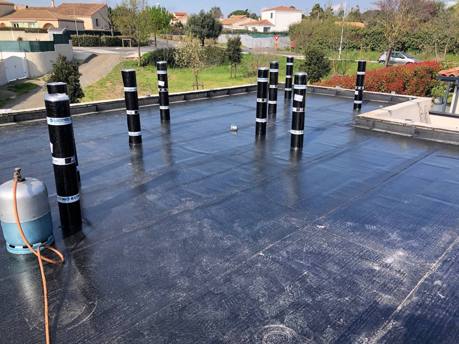 Etanchéité toiture terrasse en bitume à Vias dans l'Hérault