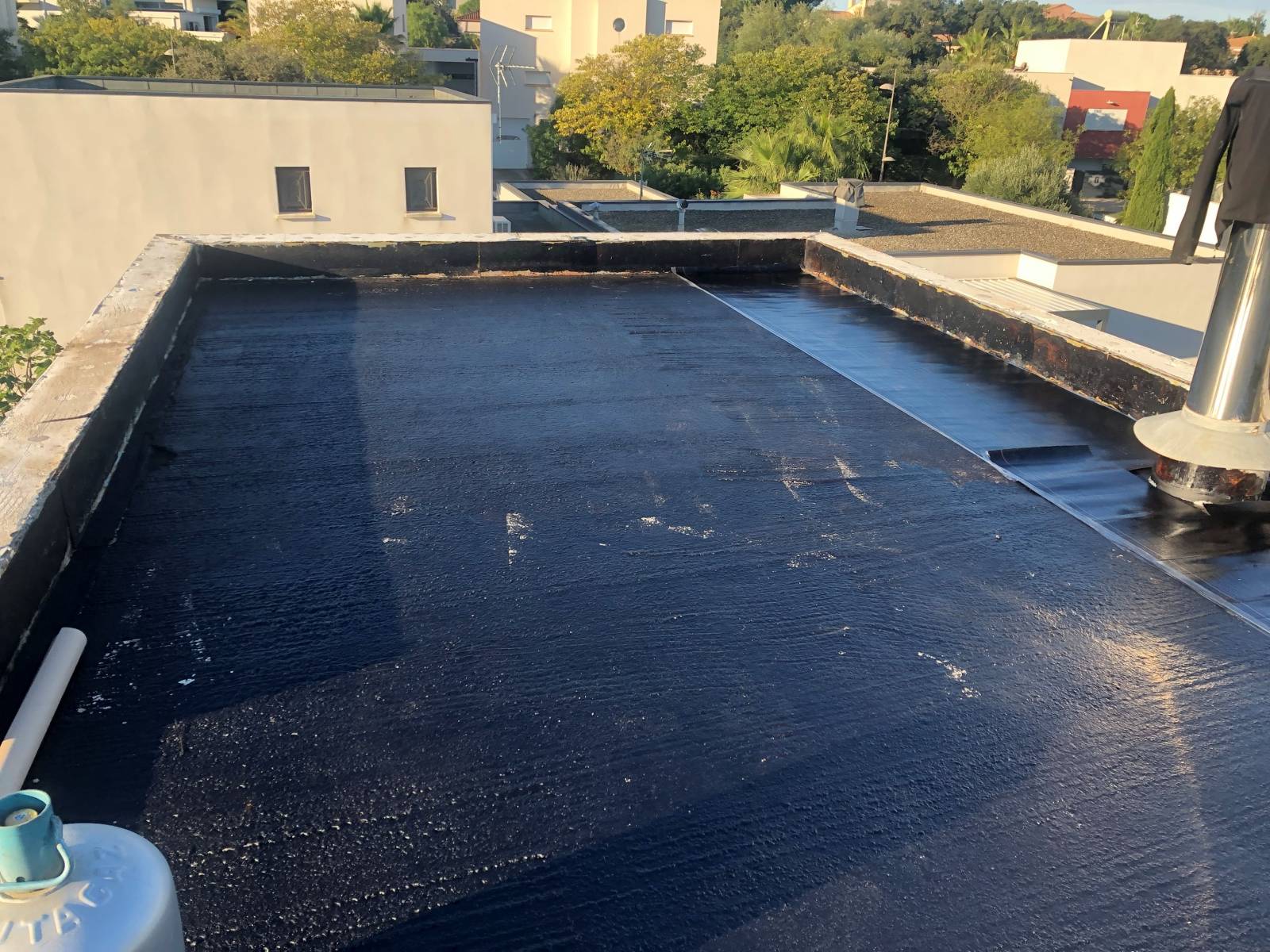 Rénovation toiture terrasse à Béziers dans l'Hérault