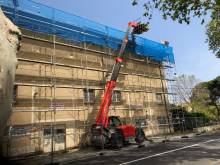 Rénovation toiture bac acier sur fibrociment à Béziers