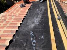 Réfection complète de toiture isolée à Saint-Thibéry dans l'Hérault